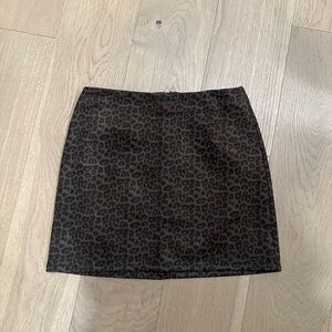 Cheetah Print Mini Skirt - Magnolia Moon